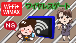 ワイヤレスゲート Wi-Fi+WiMAX
